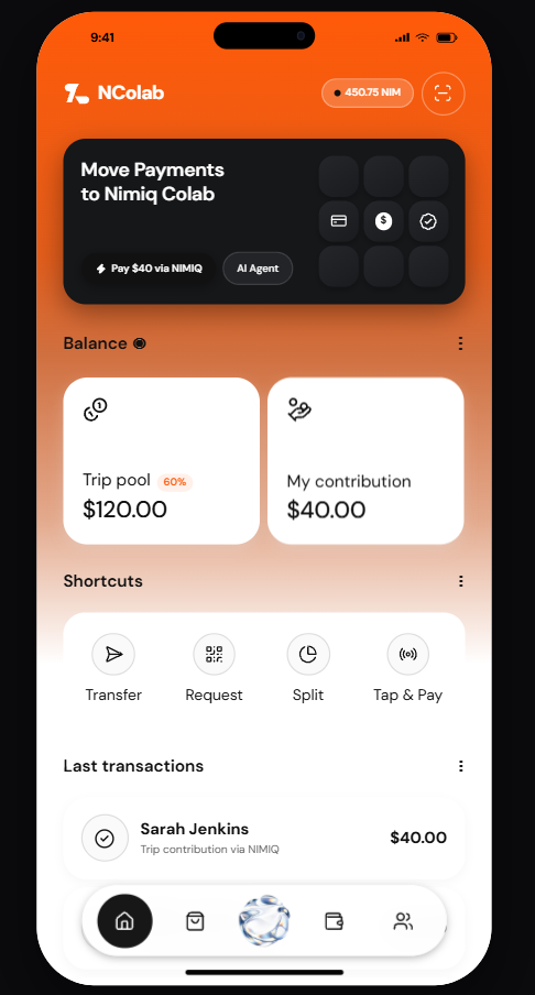 NColab (Nimiq Colab) screenshot 1