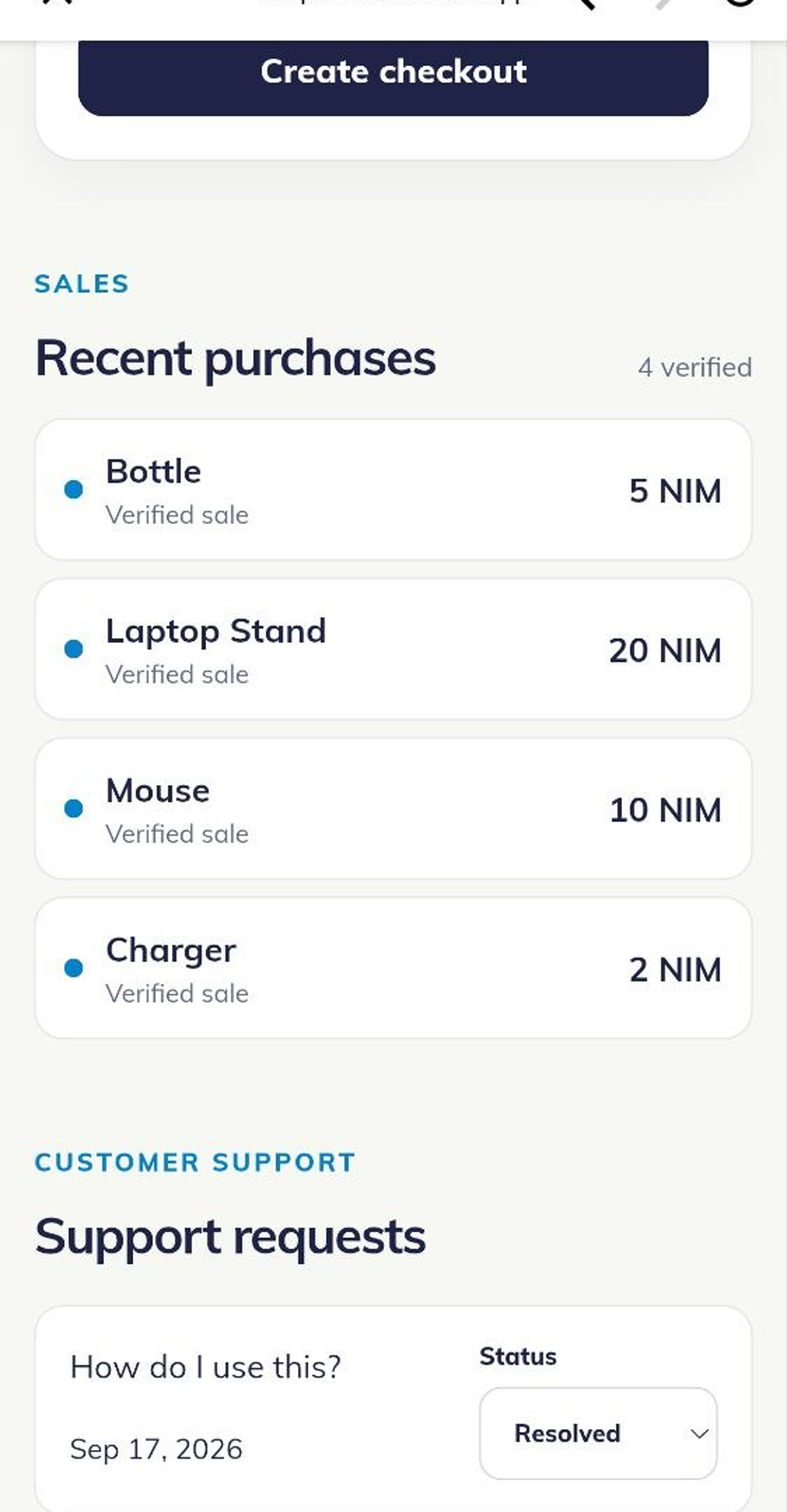 NimPurchase screenshot 3