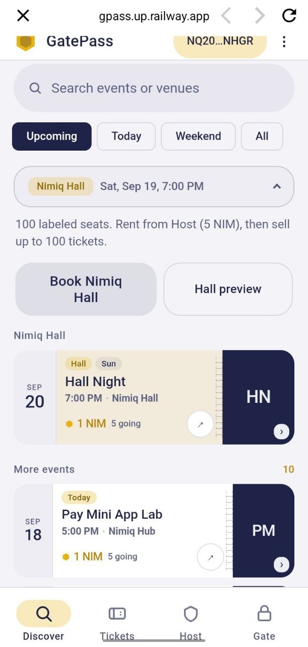 GatePass screenshot 2