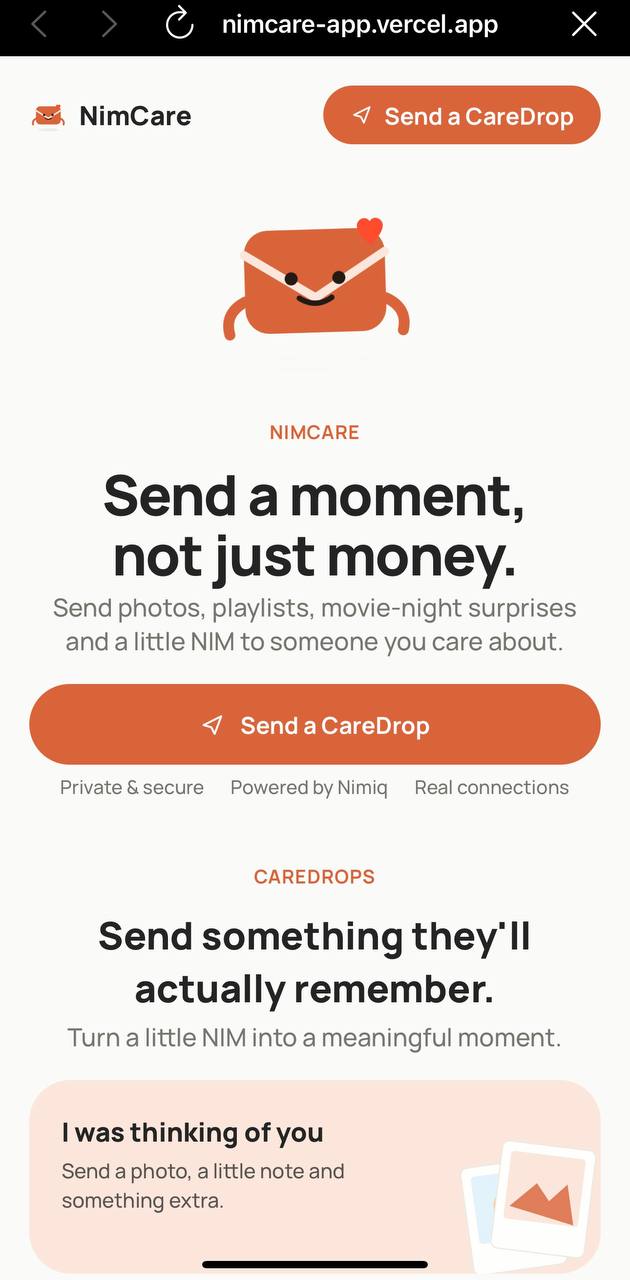 NimCare screenshot 2