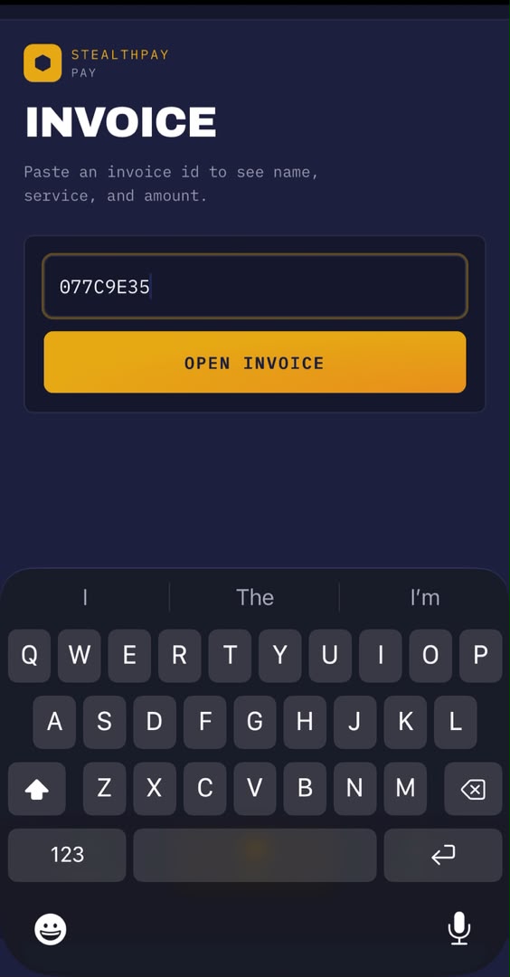 StealthPay screenshot 3