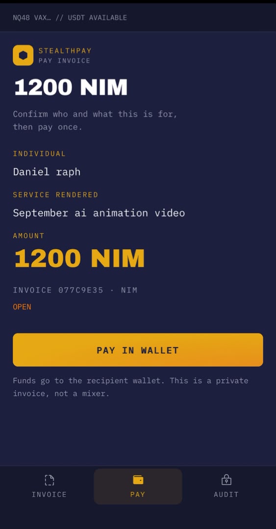 StealthPay screenshot 4