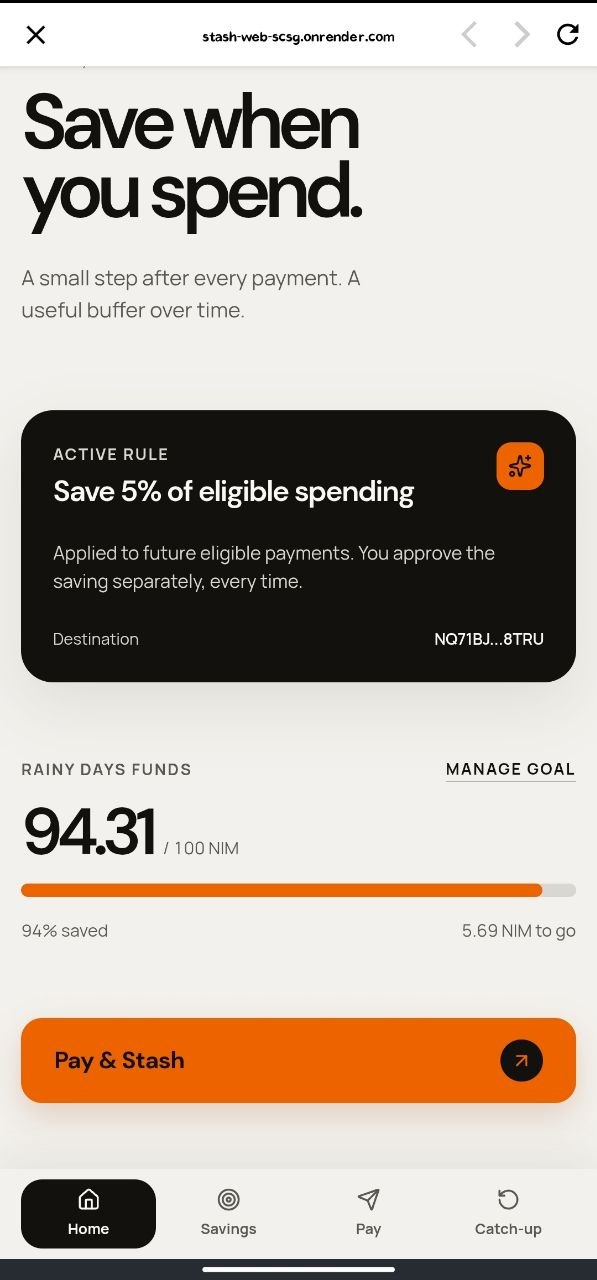 Stash screenshot 1