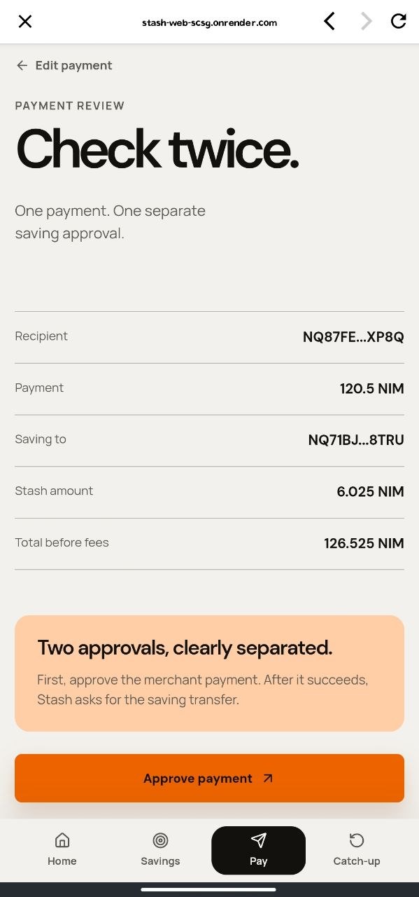 Stash screenshot 2
