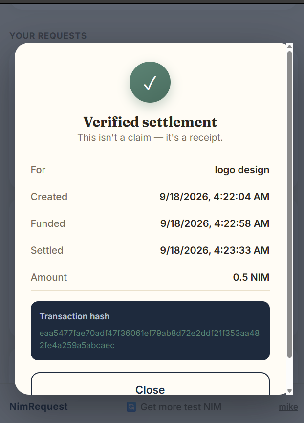 nimrequest screenshot 3