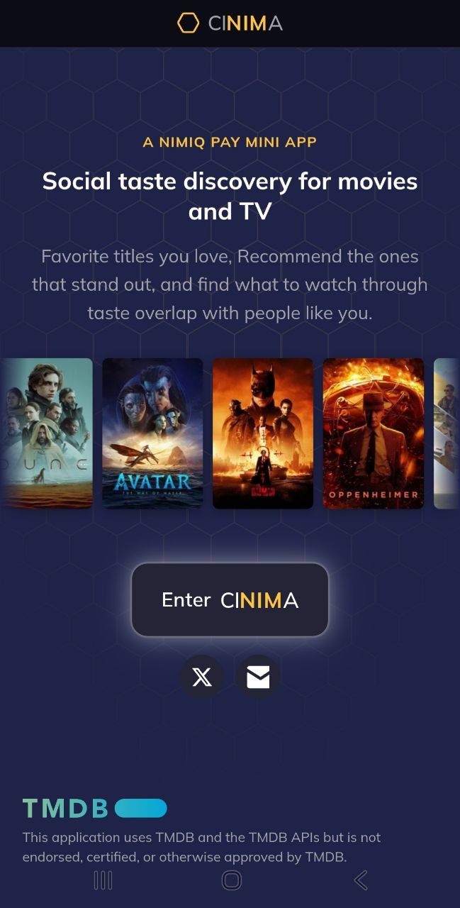 Cinima screenshot 1