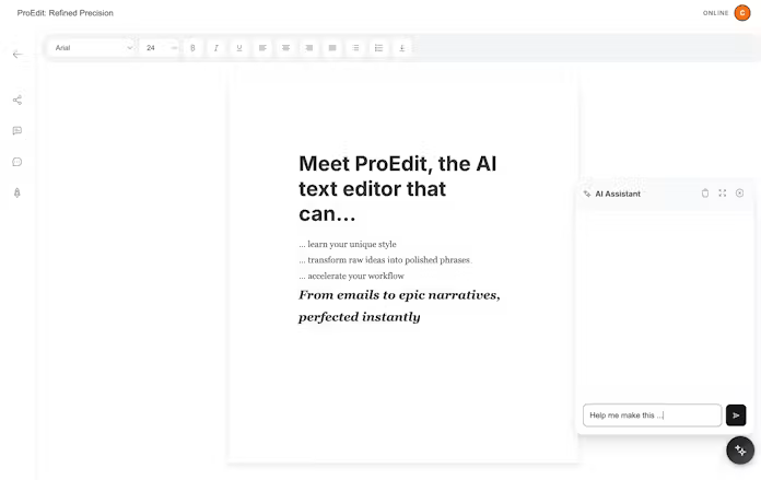 ProEdit screenshot 2