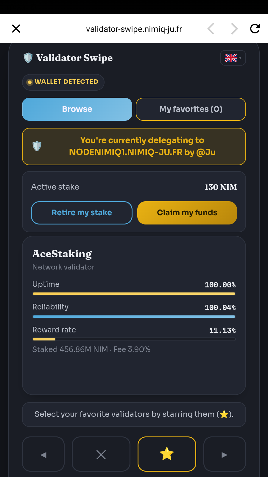Validator Swipe screenshot 2