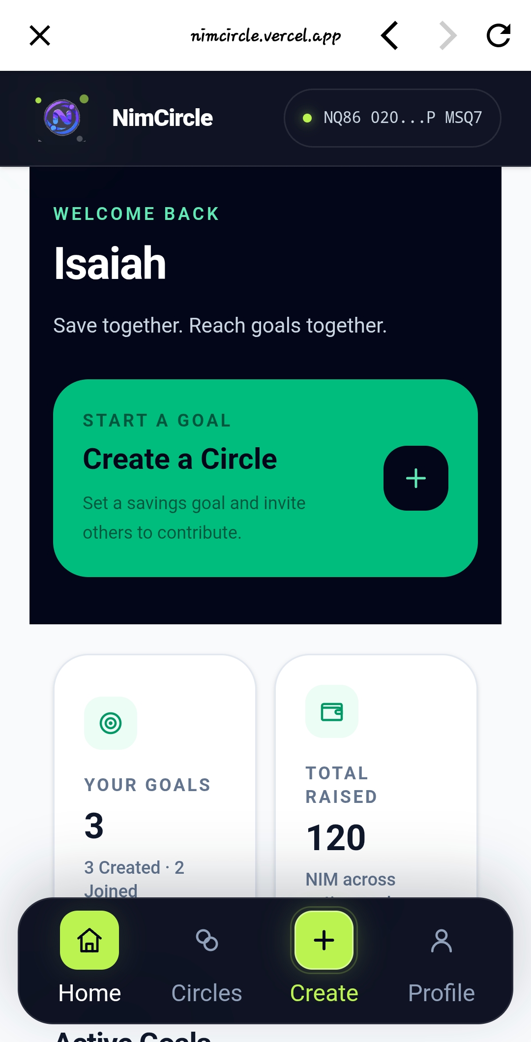 NimCircle screenshot 4