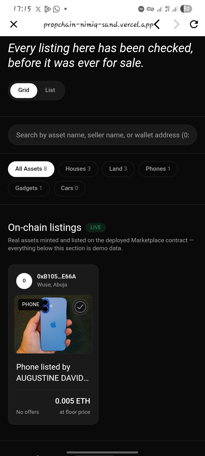 PropChain screenshot 1