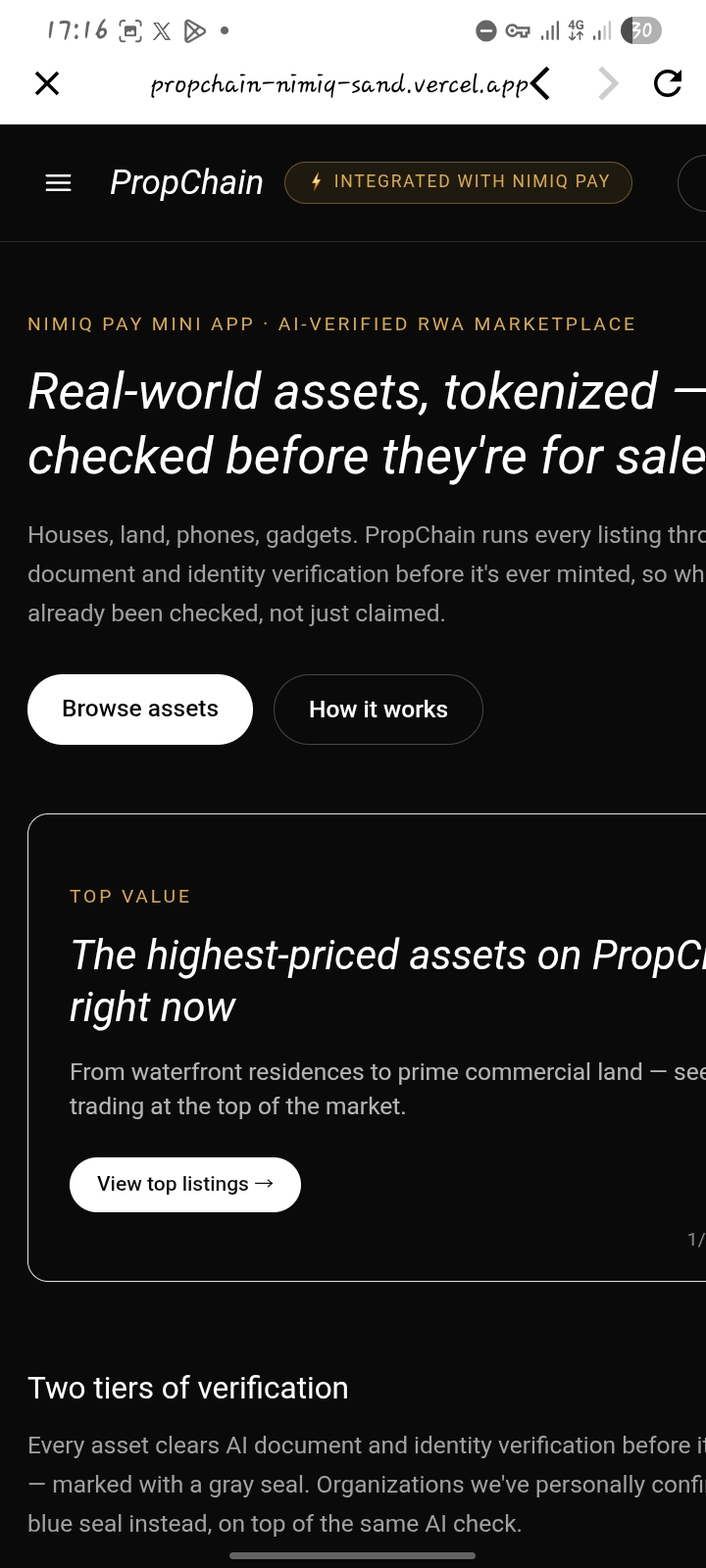 PropChain screenshot 4