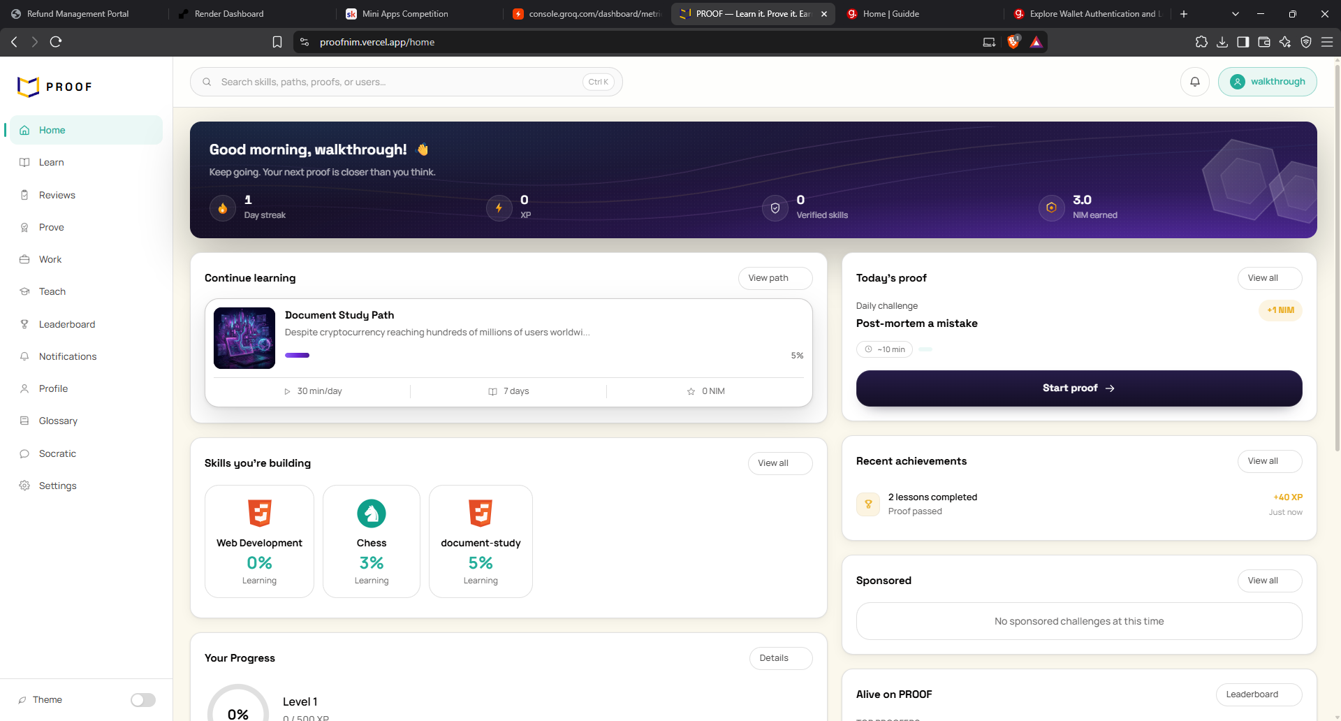 PROOF screenshot 2