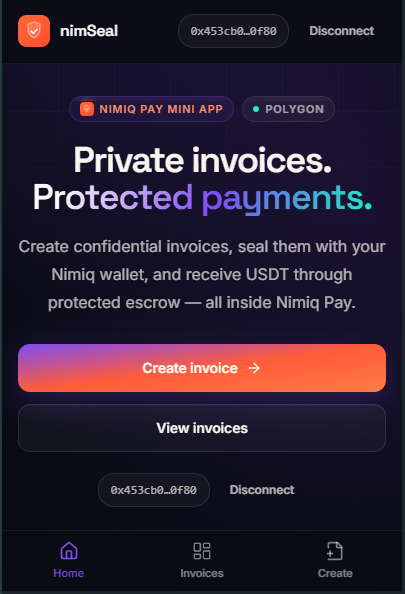 NimSeal screenshot 3