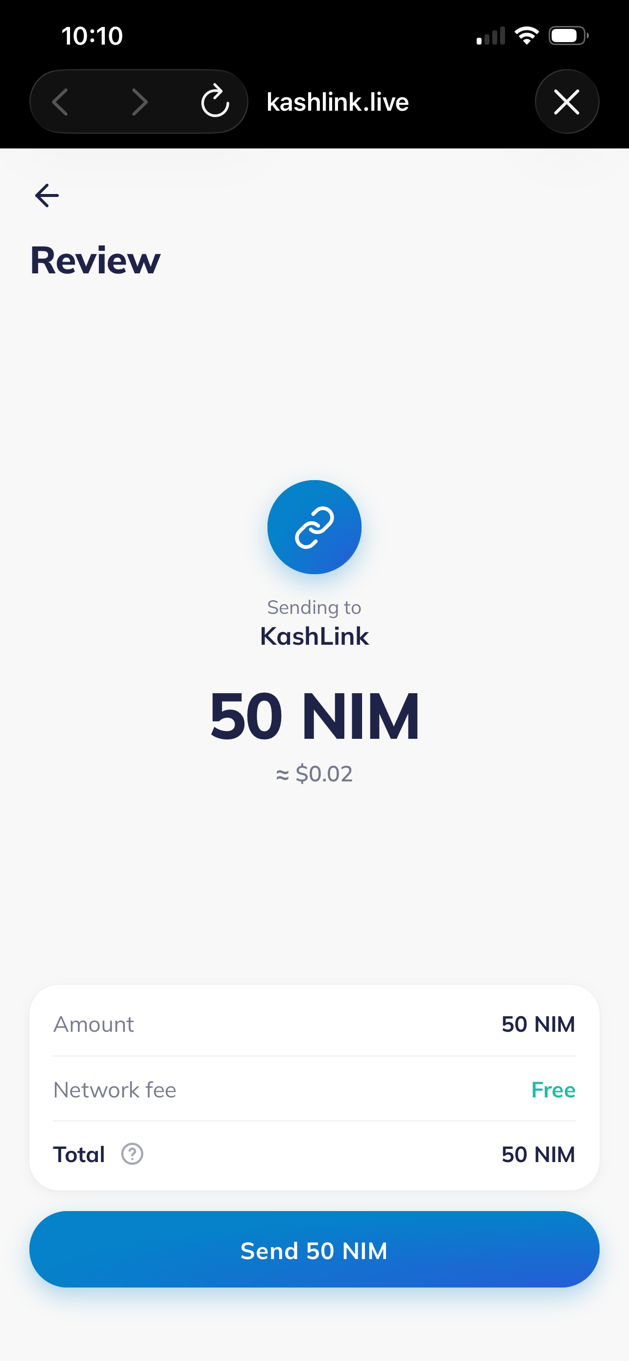 KashLink screenshot 4
