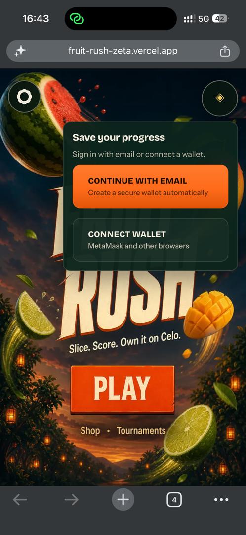 FruitRush screenshot 2