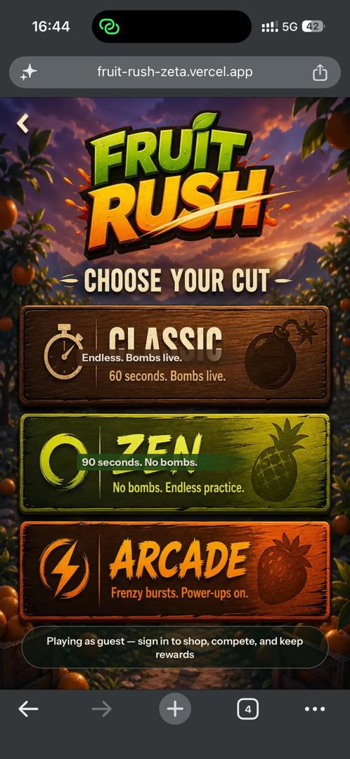 FruitRush screenshot 3
