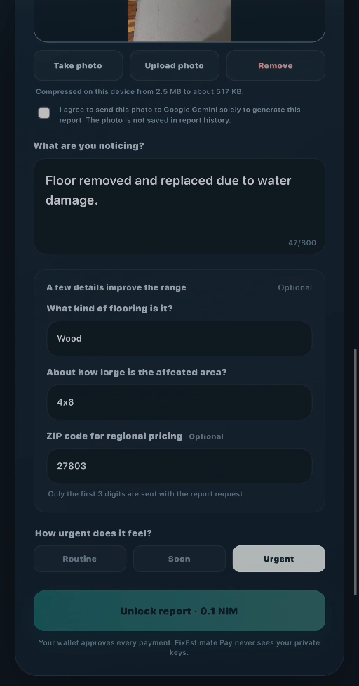 FixEstimate screenshot 4