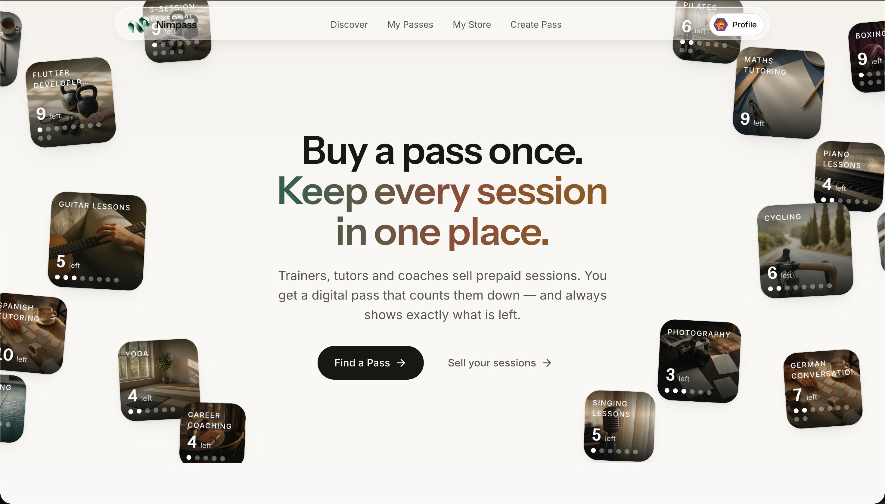NimPass screenshot 1