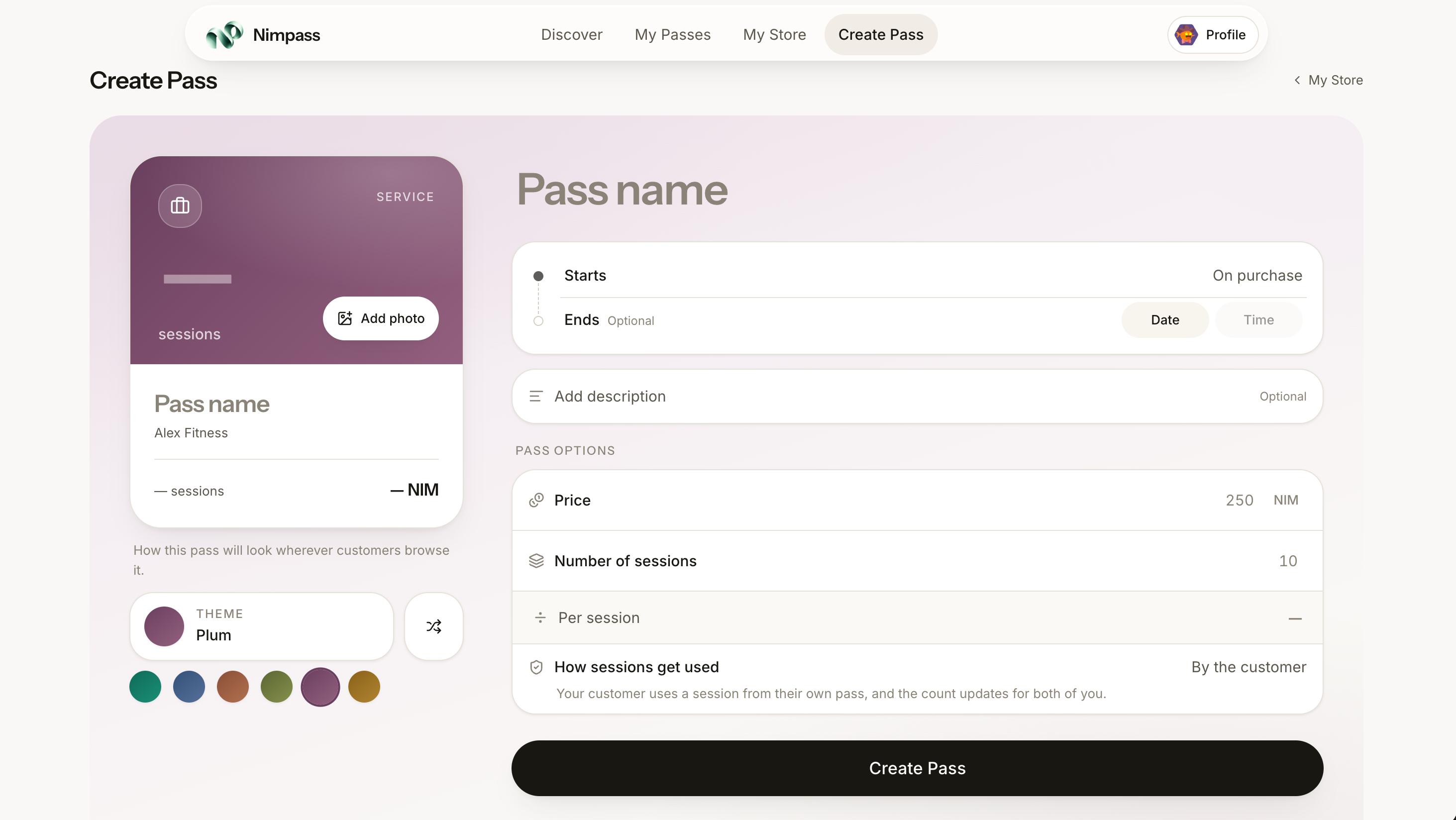 NimPass screenshot 3