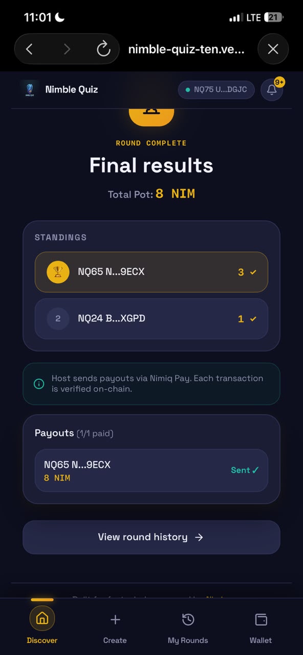 Nimble Quiz screenshot 5