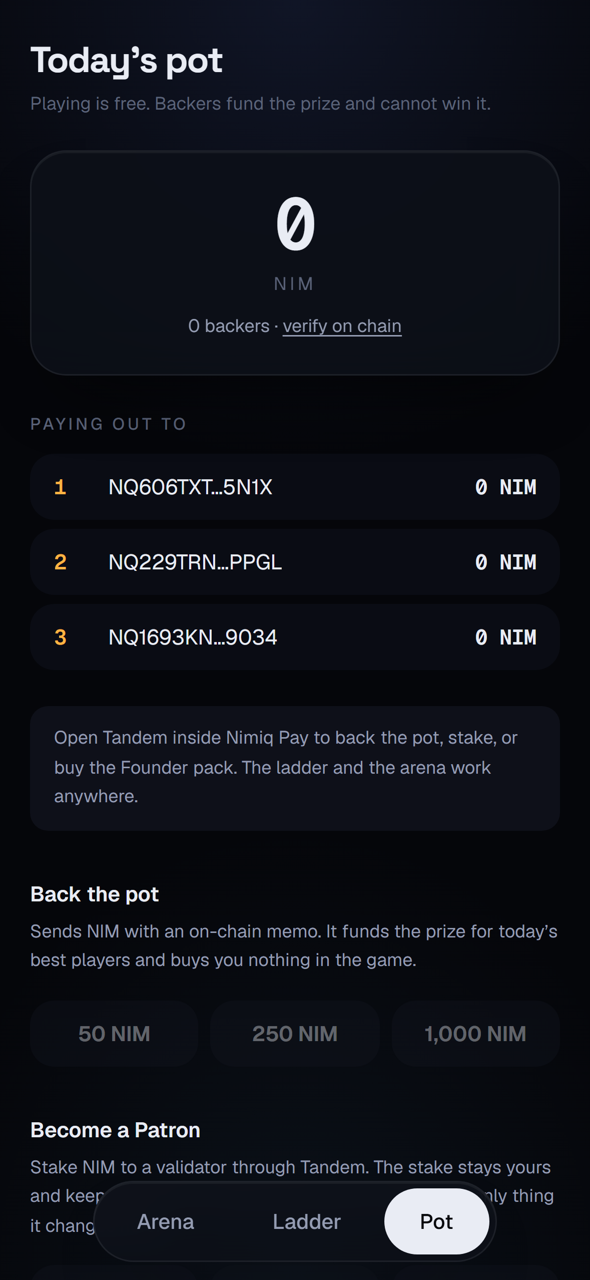 Tandem screenshot 4