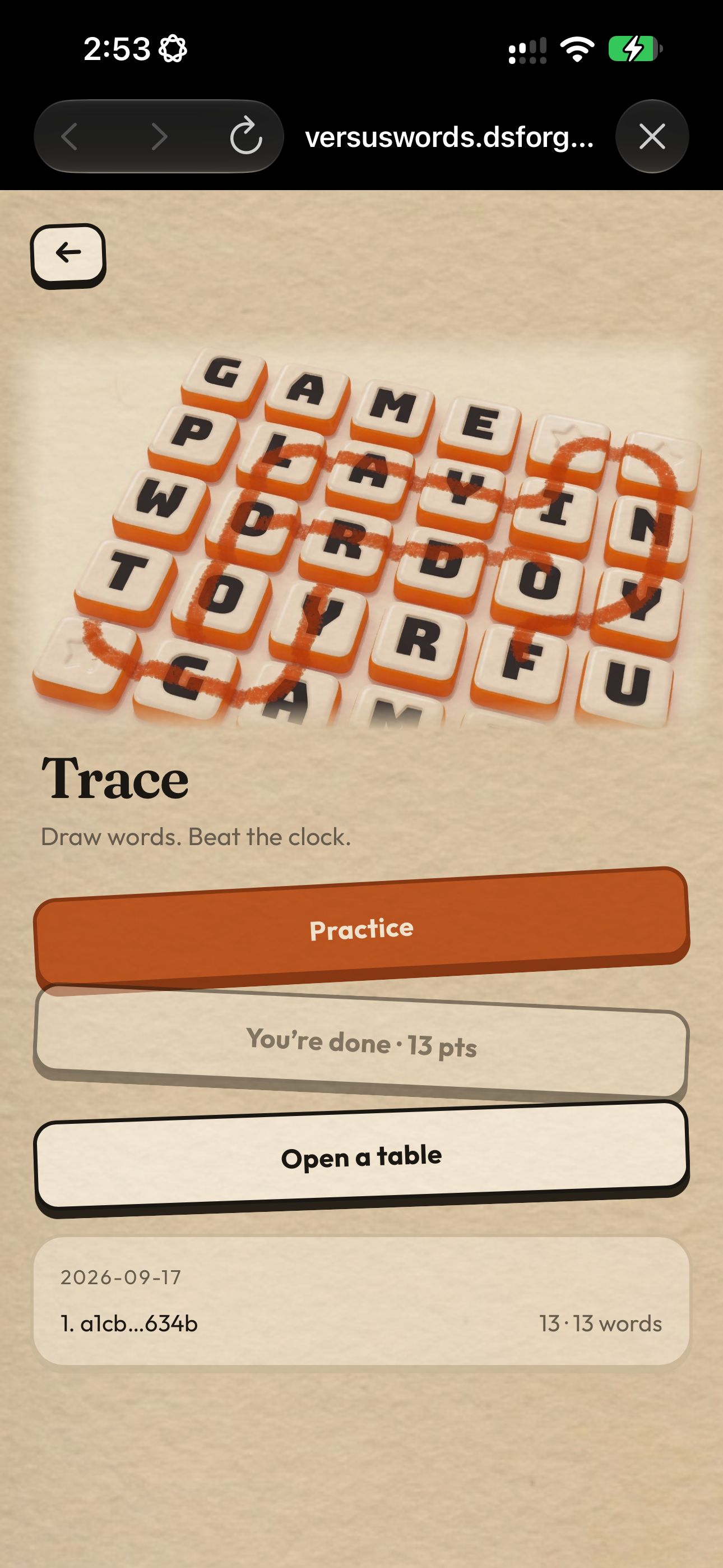 Versus Words screenshot 2