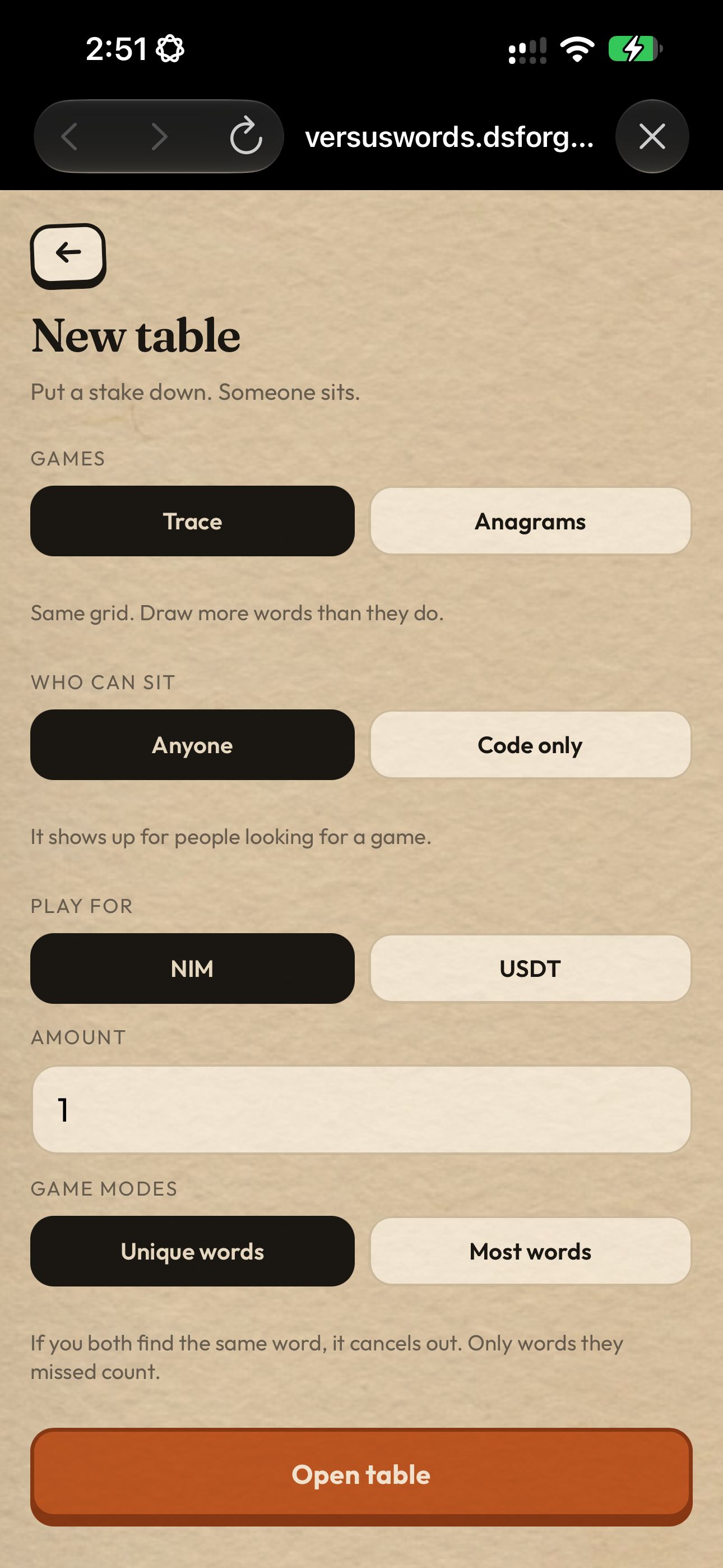 Versus Words screenshot 5
