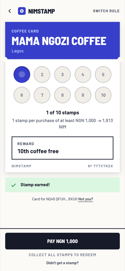 NimStamp screenshot 1