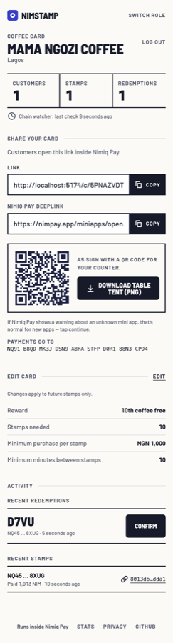 NimStamp screenshot 4