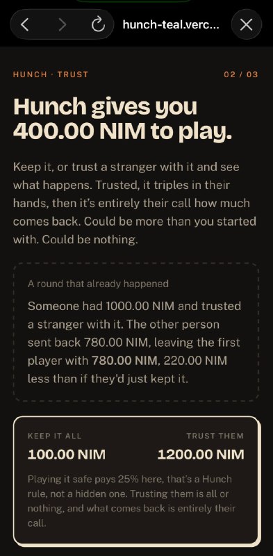 Hunch screenshot 3