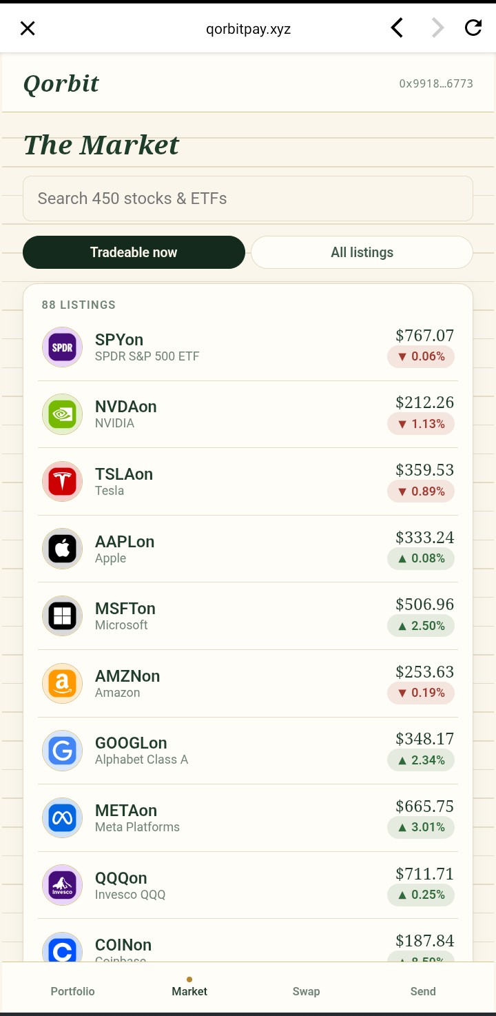 Qorbit screenshot 2