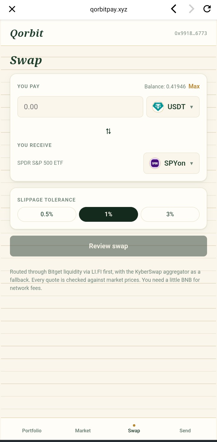 Qorbit screenshot 3