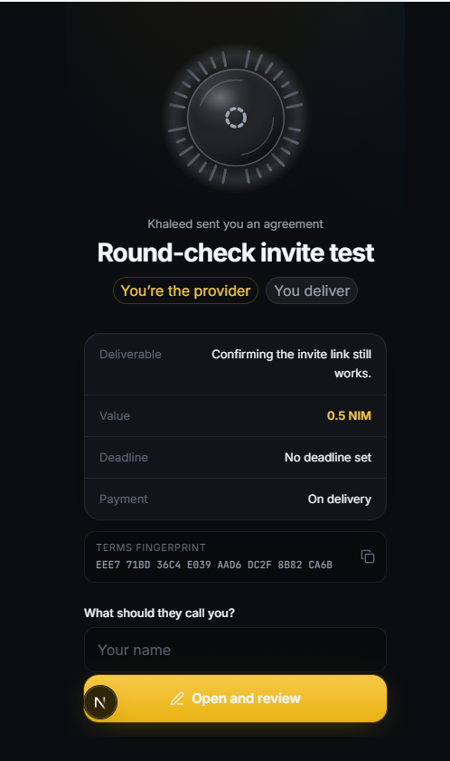 Pact screenshot 1