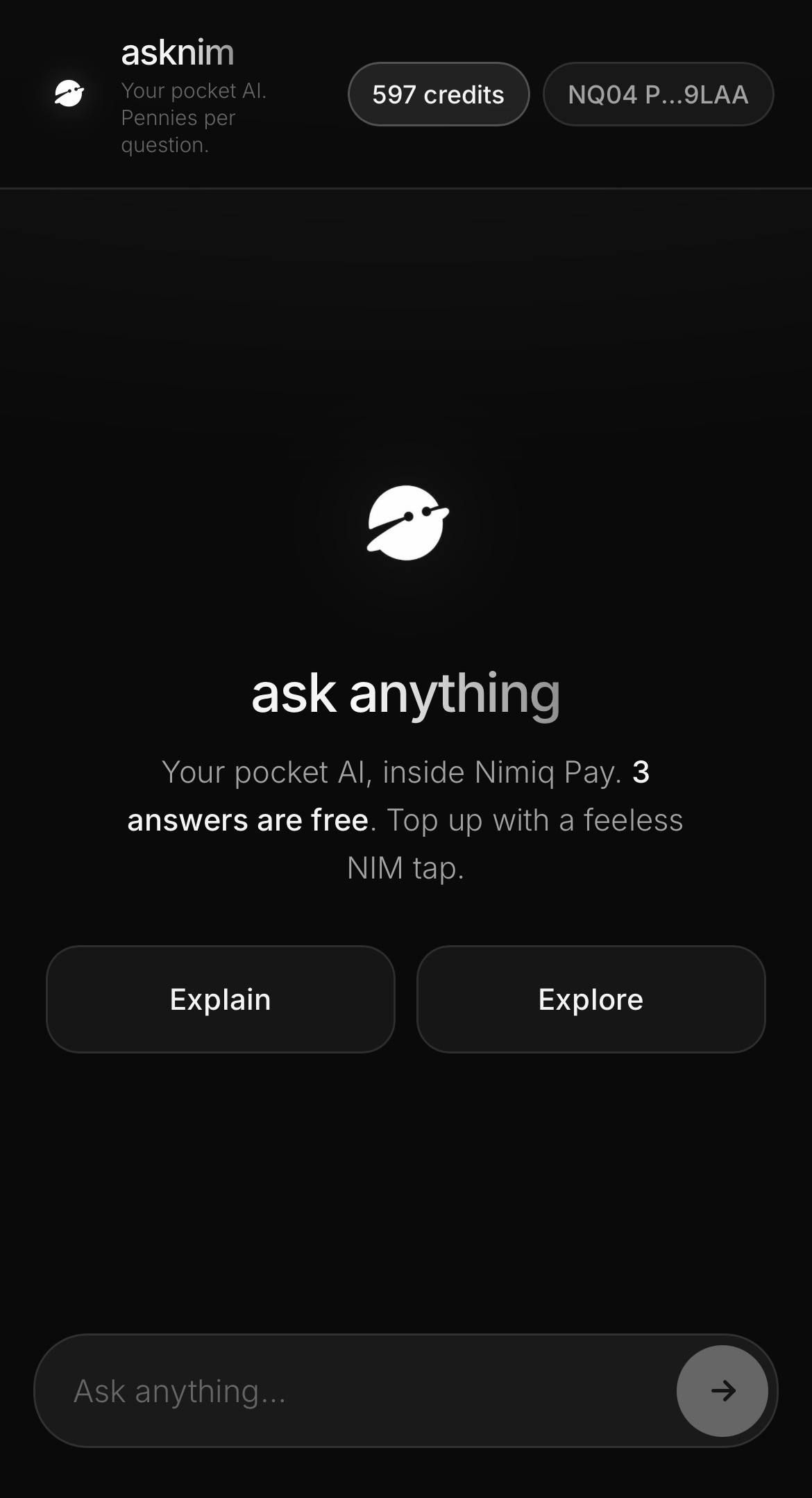 asknim screenshot 1