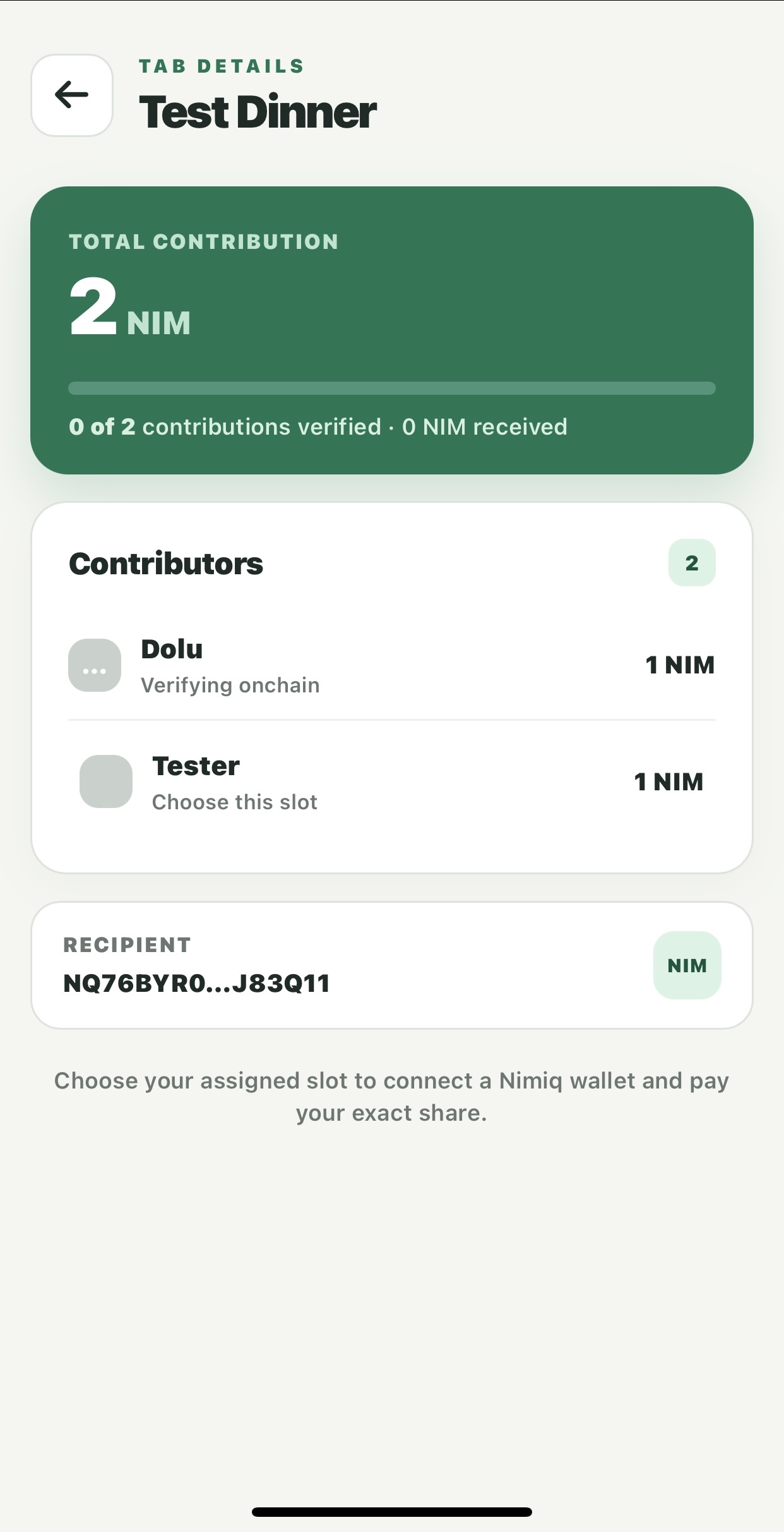 Tab screenshot 2