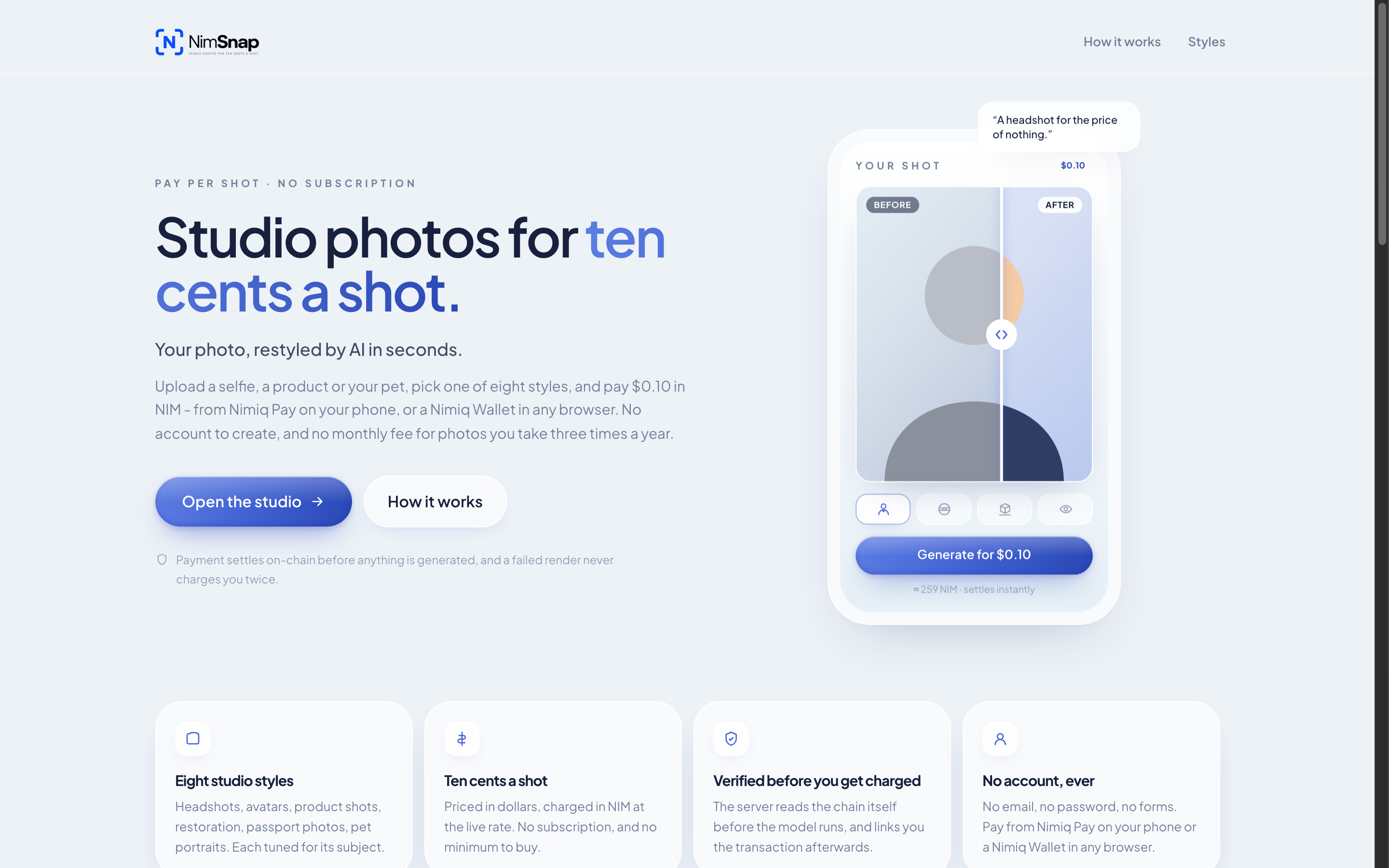 NimSnap screenshot 1