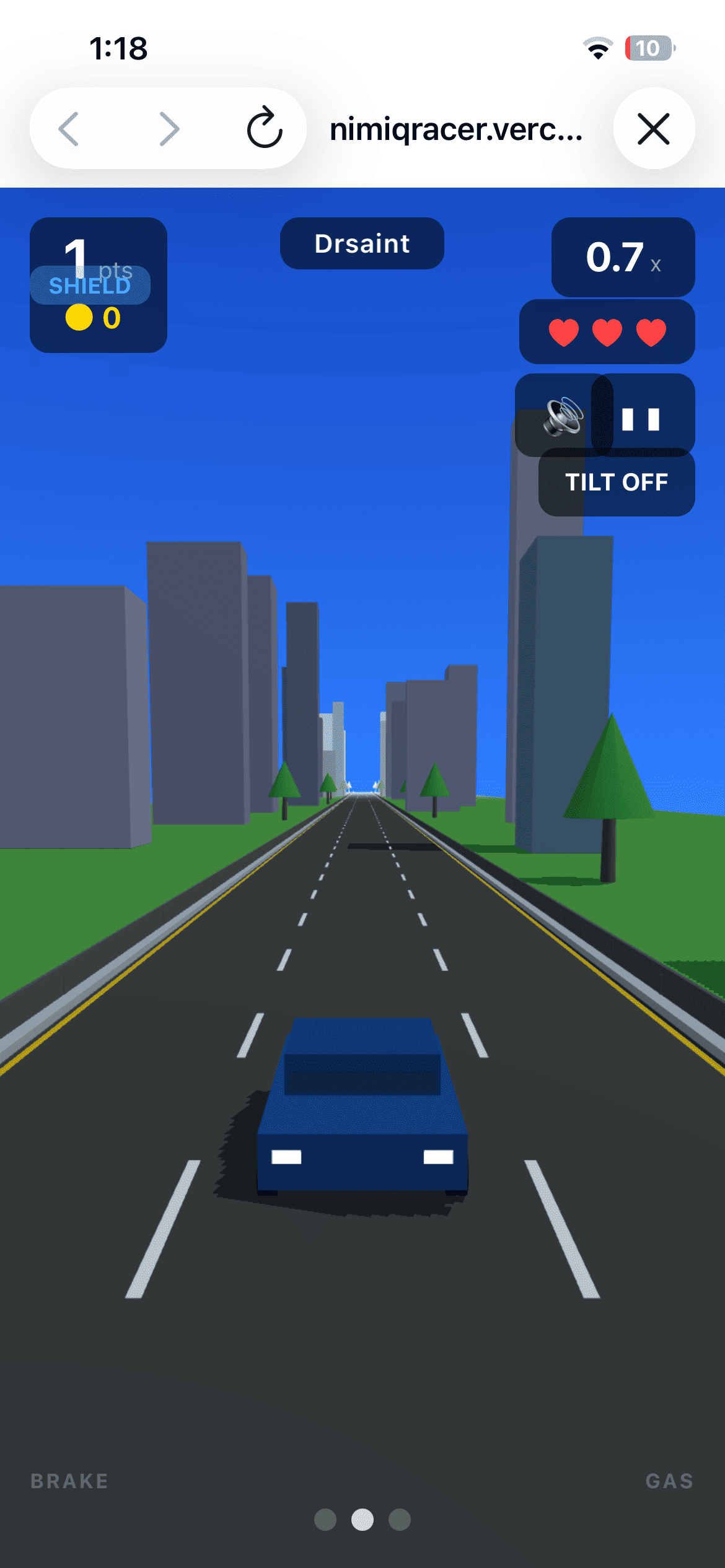 Nimiq Racer screenshot 1