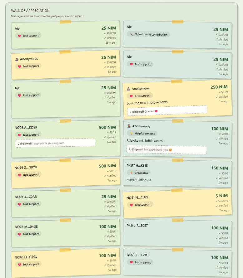 TipWall screenshot 5
