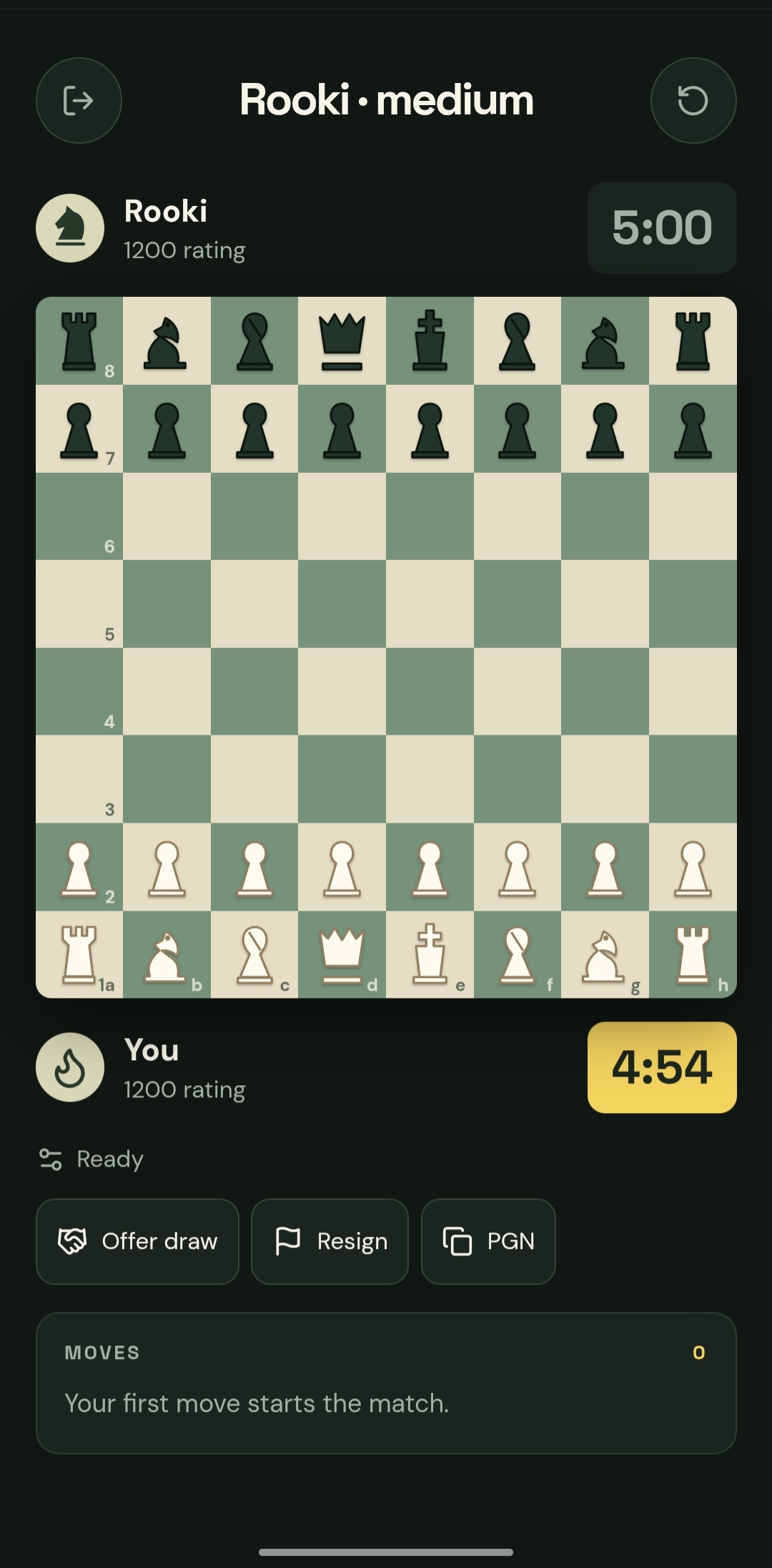 NimChess screenshot 3