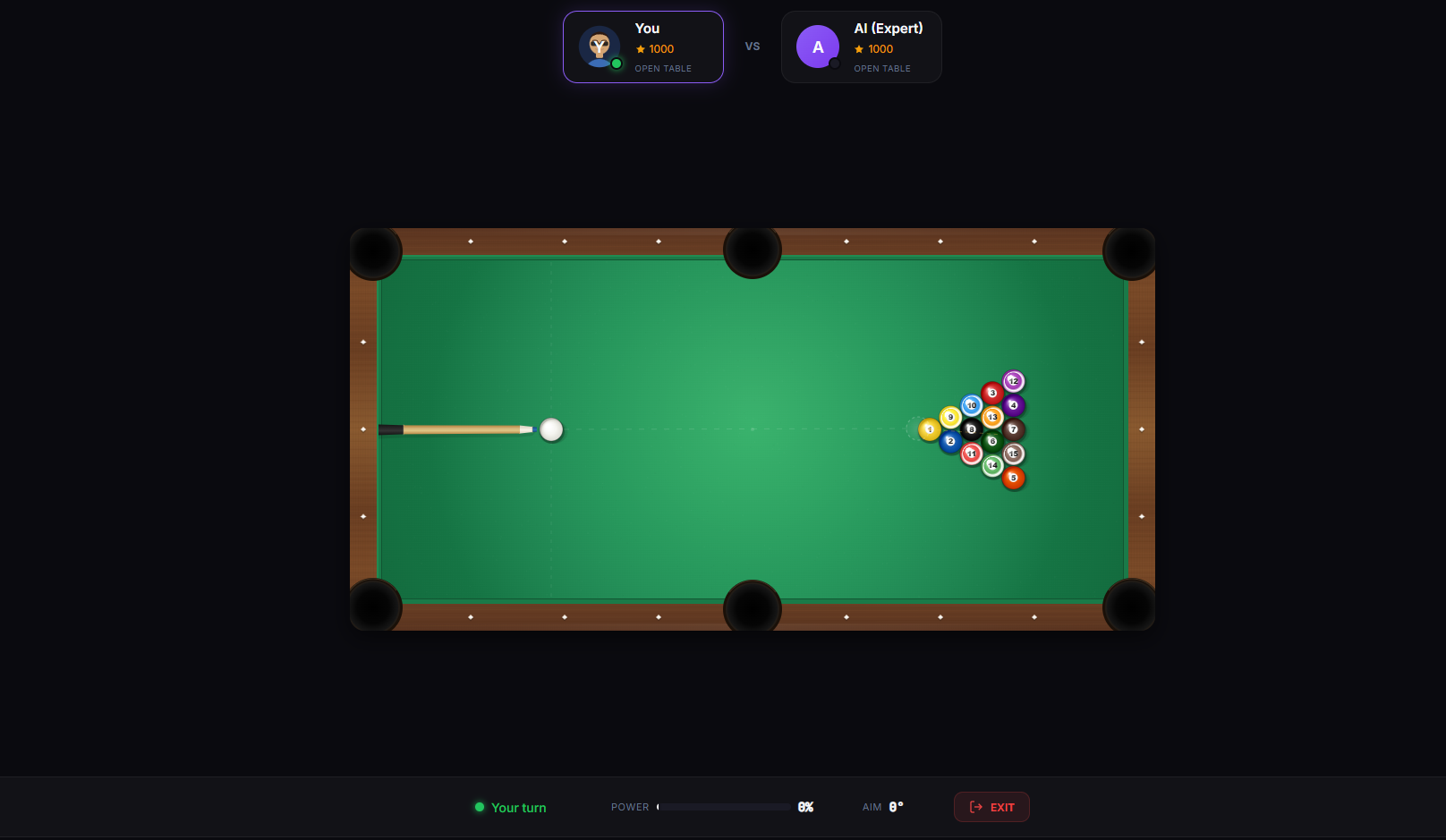 Nimiq Billiards screenshot 3