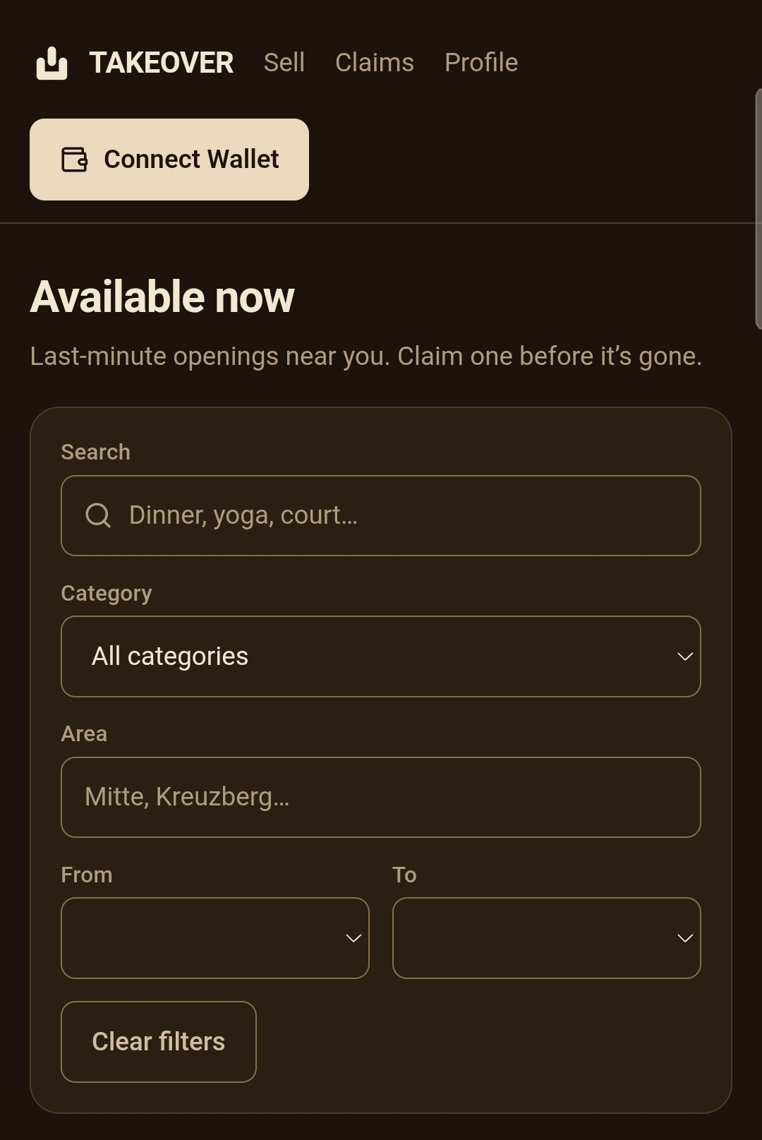 TAKEOVER screenshot 1