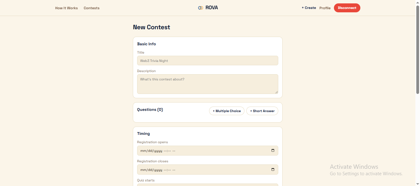 Rova screenshot 4