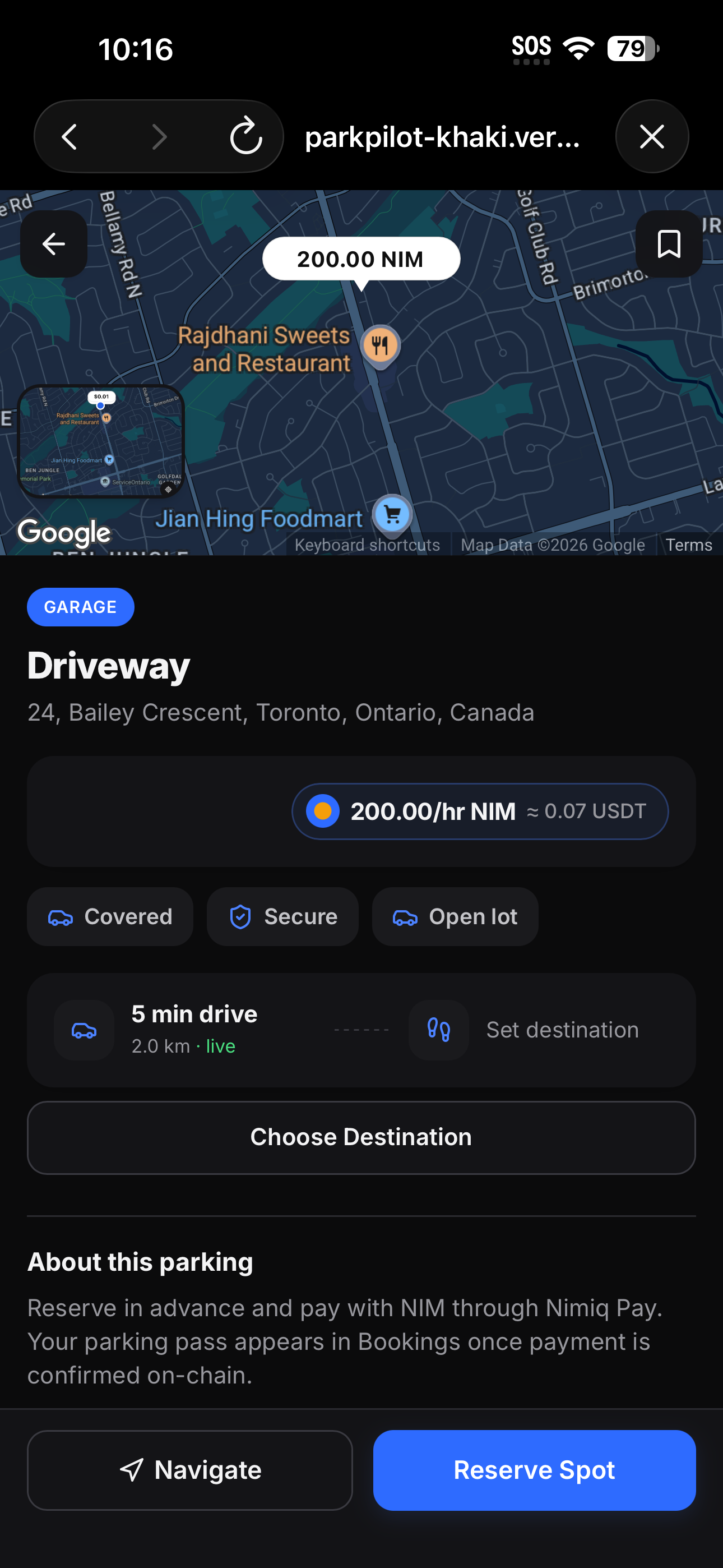 parkpilot screenshot 1