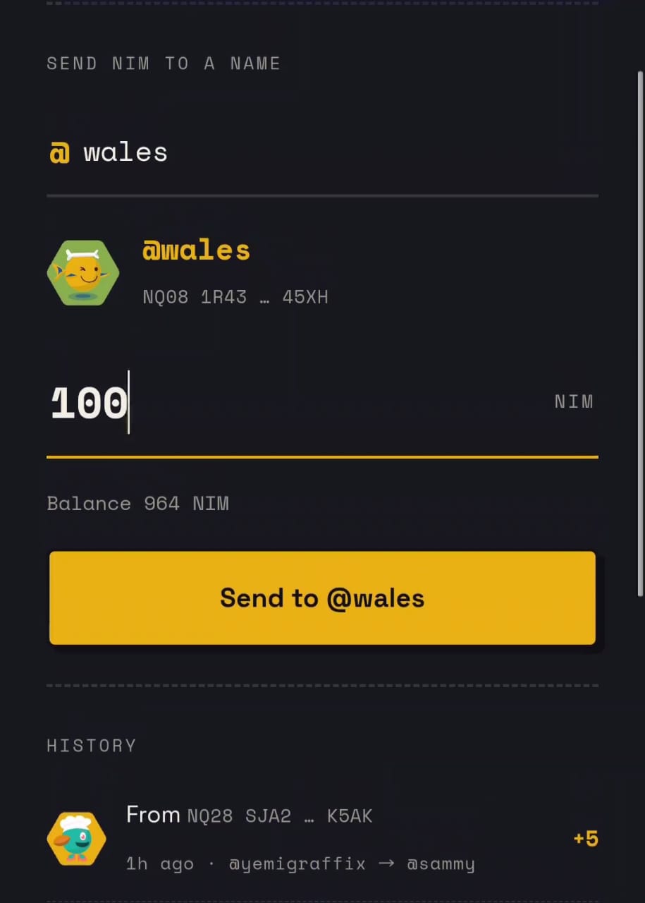 Nimtag screenshot 1