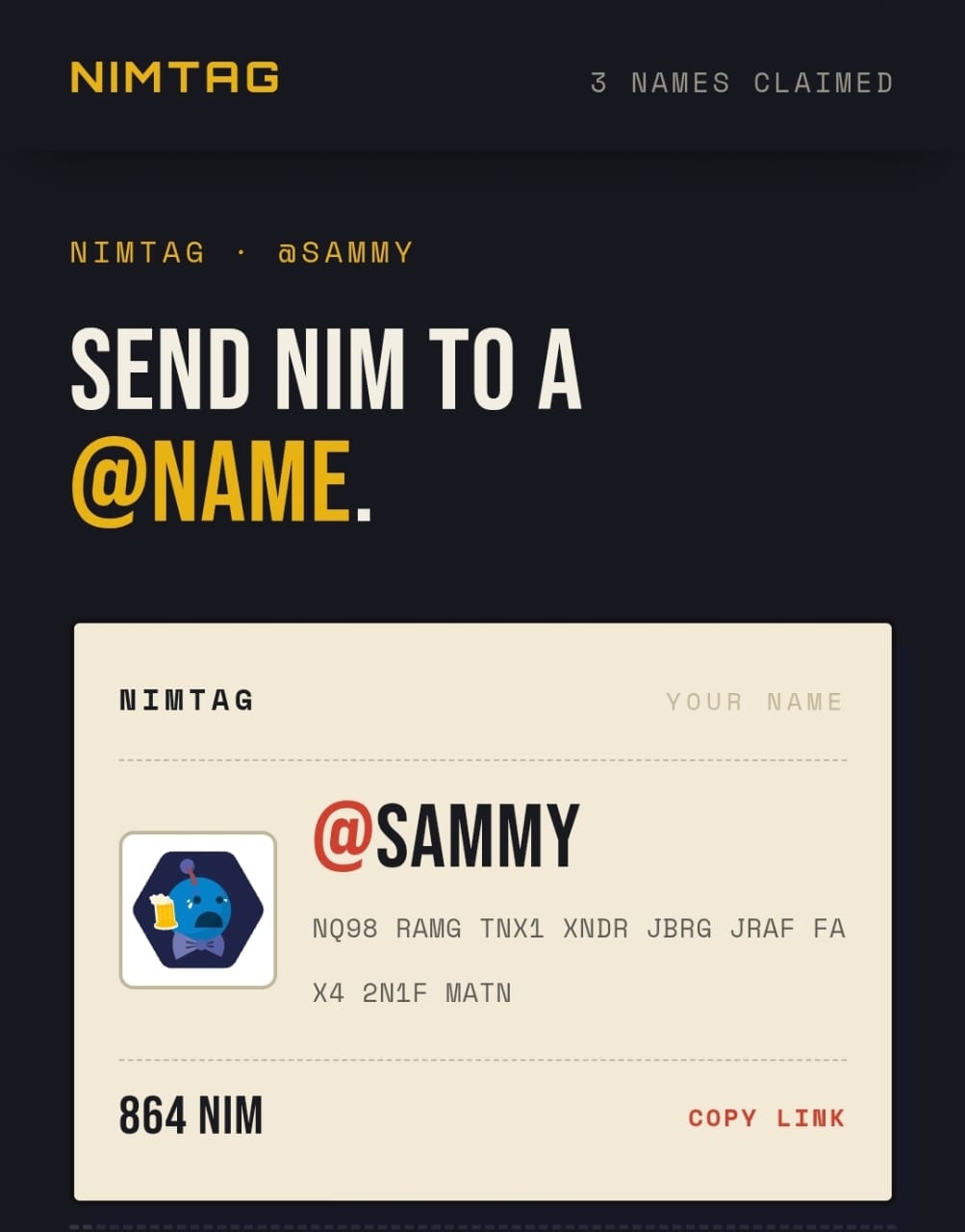Nimtag screenshot 3