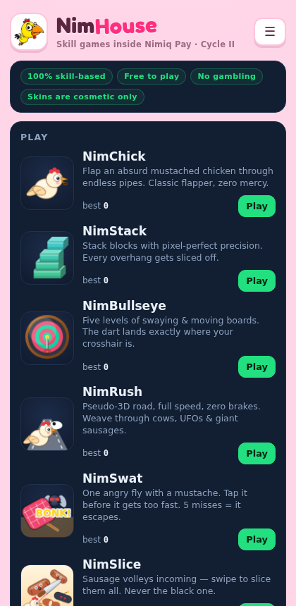 NimHouse screenshot 4