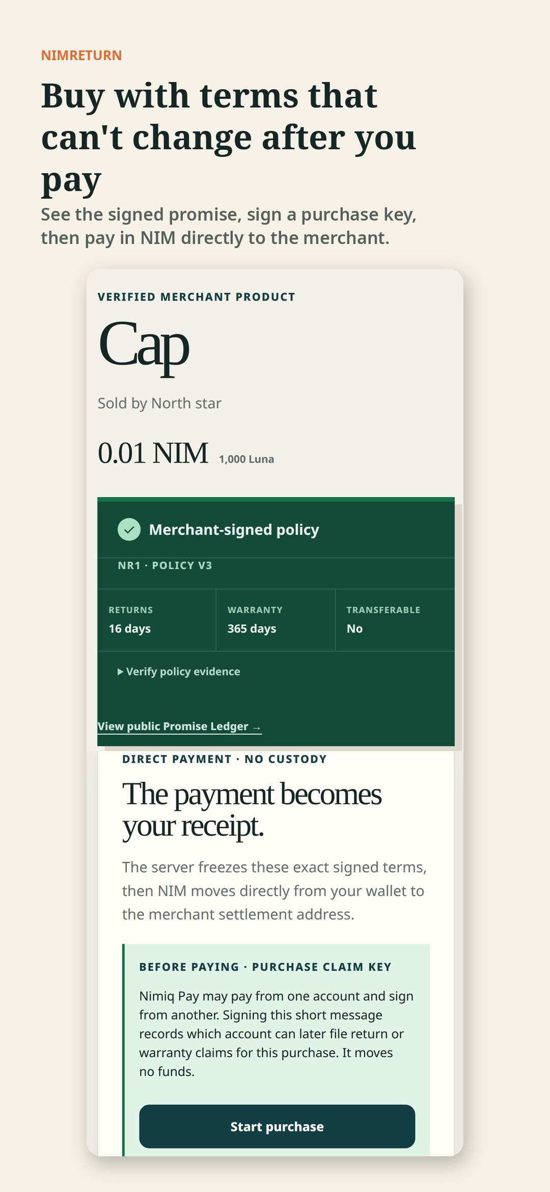 NimReturn screenshot 2