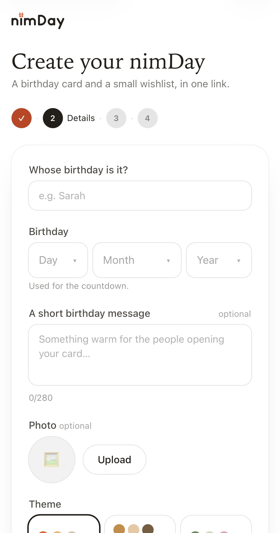 nimDay screenshot 2