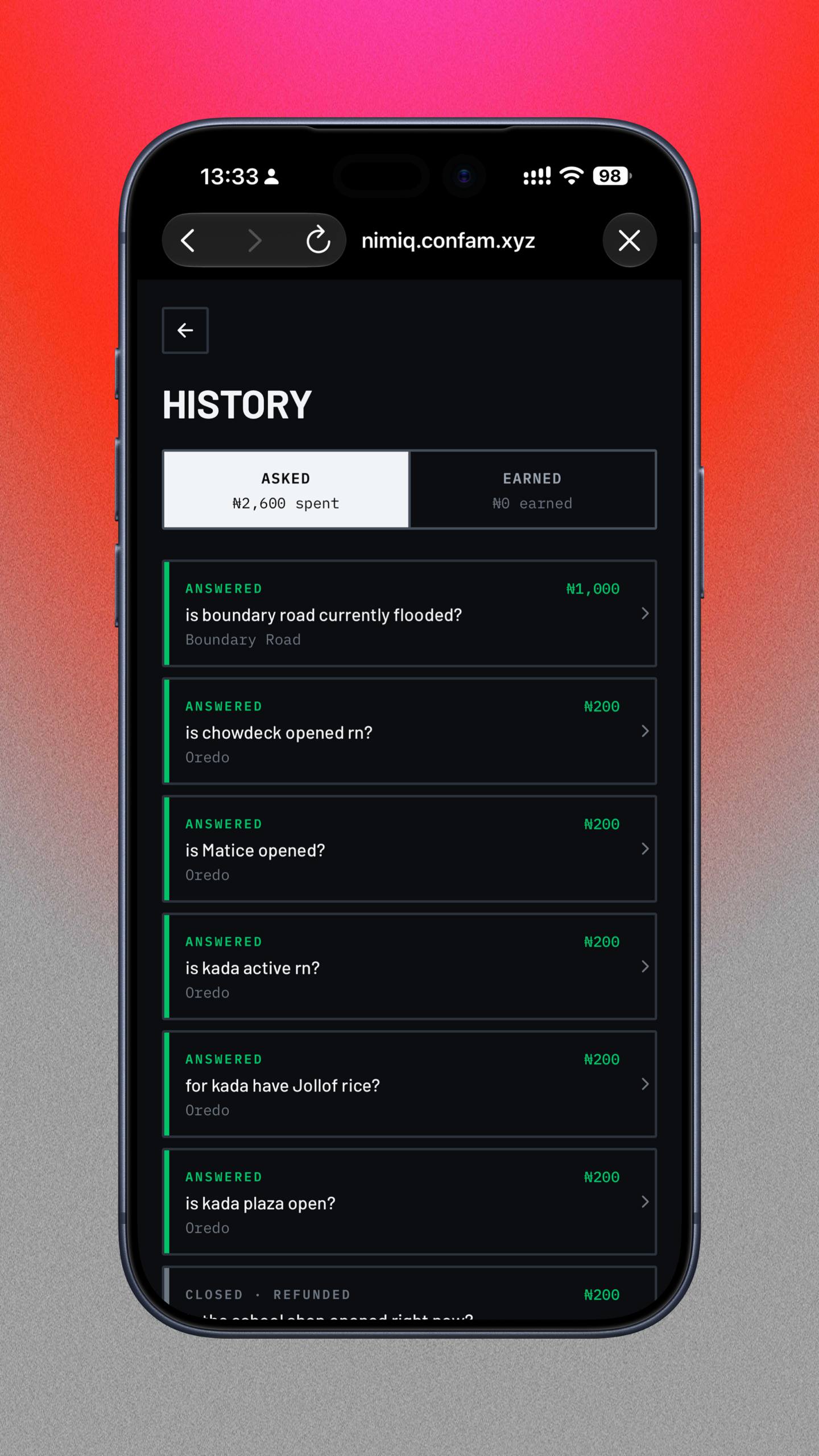 Confam screenshot 1