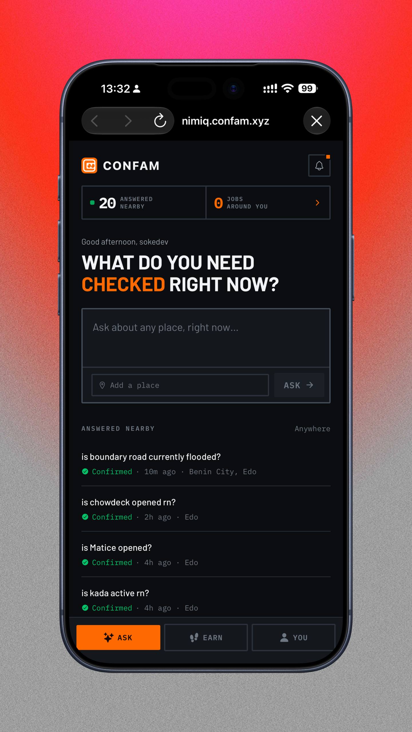 Confam screenshot 5